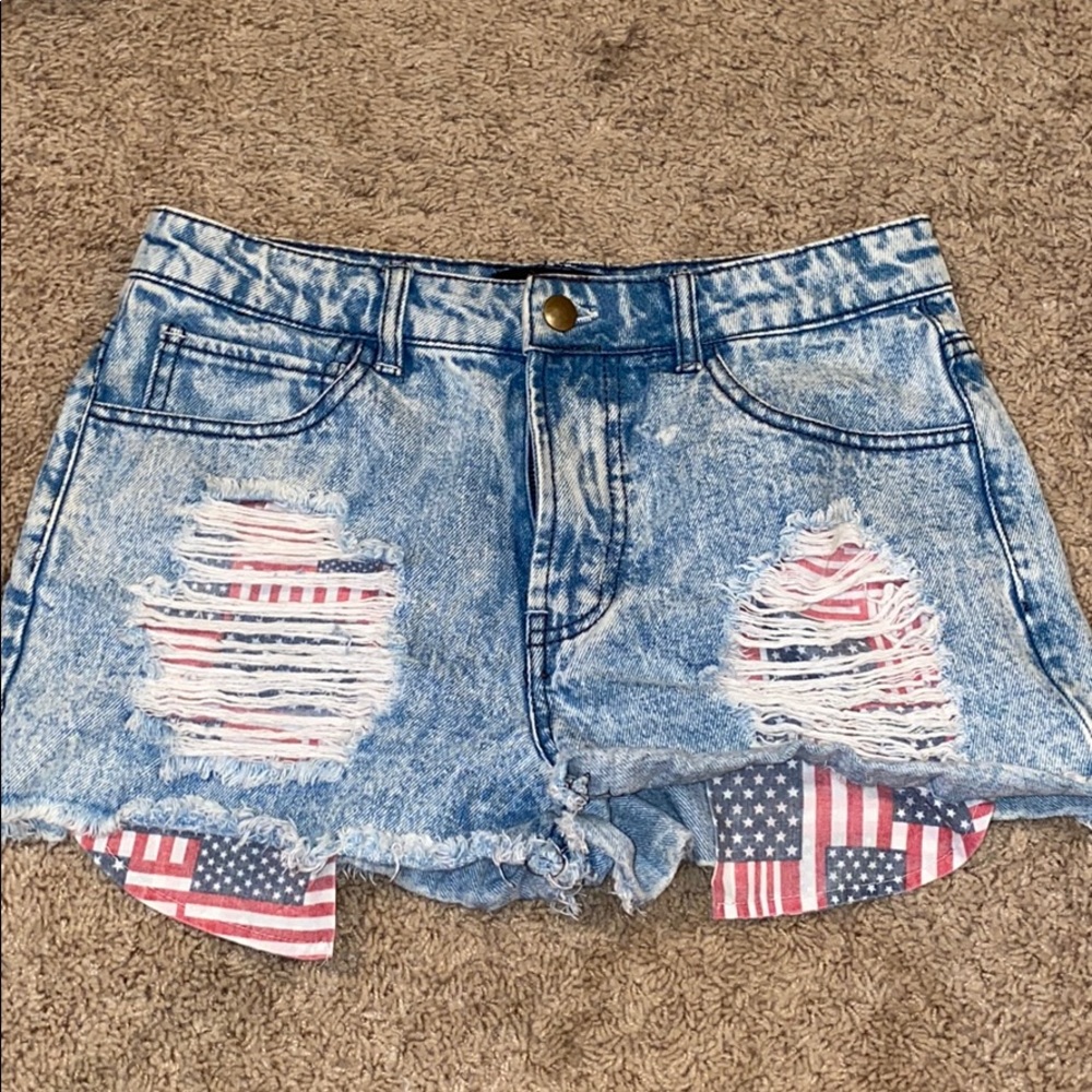 Jean shorts